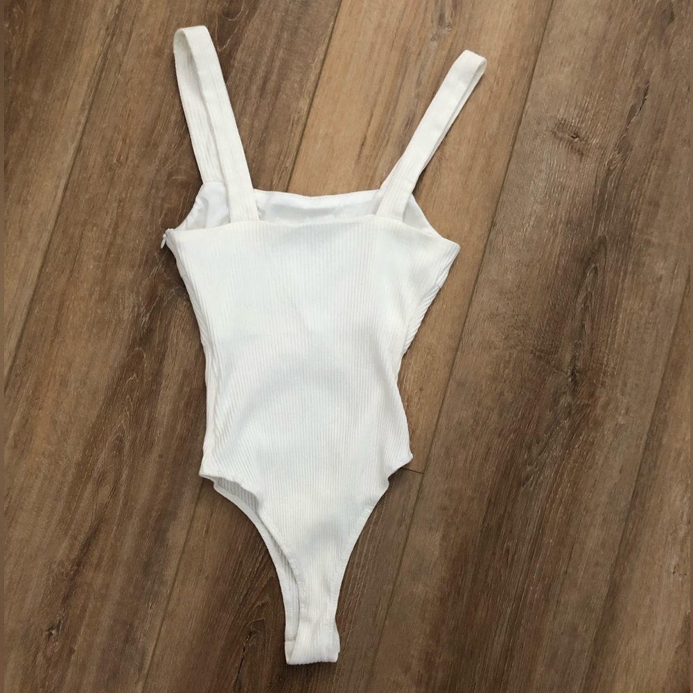 Polly‎ Women’s Bodysuit SIZE 8 Cotton Polyester - Picture 2 of 8